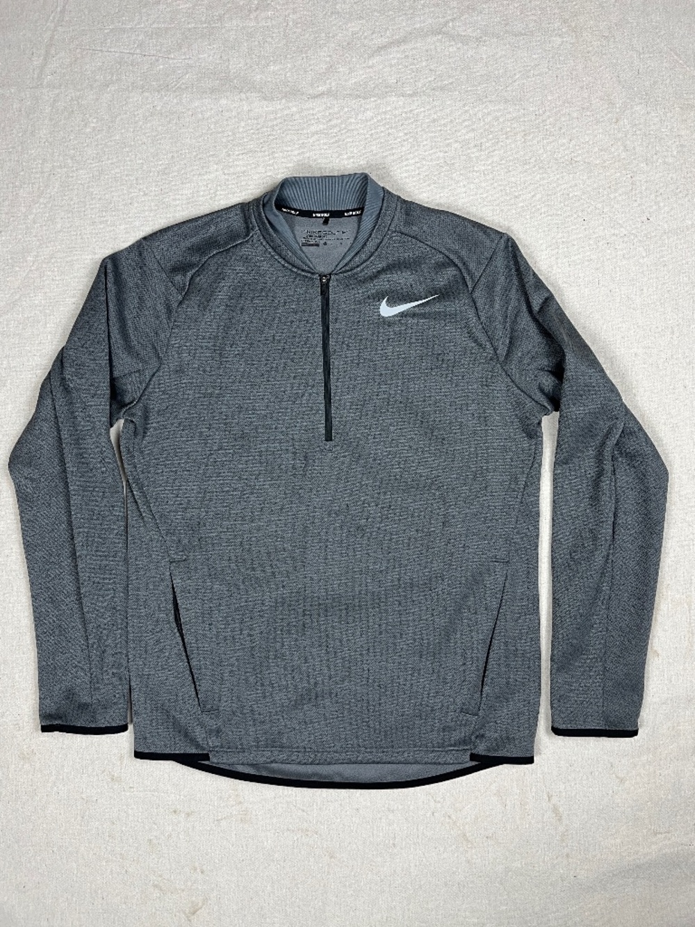 Nike Golf Mock Neck Zip Top
